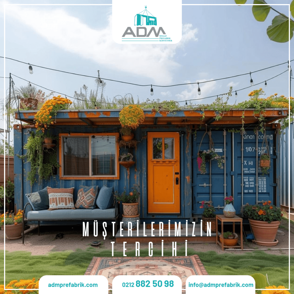 ADM Prefabrik Konteyner Ev Sahipleri İçin Bütçe Dostu Dekorasyon Fikirleri